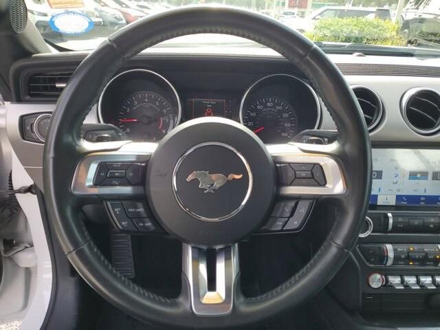 used 2021 Ford Mustang car, priced at $19,681