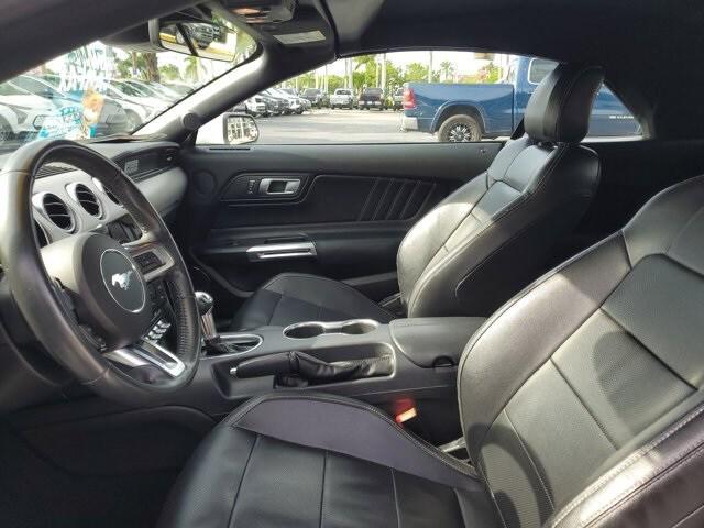 used 2021 Ford Mustang car, priced at $19,681