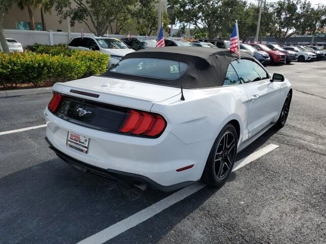 used 2021 Ford Mustang car, priced at $19,681