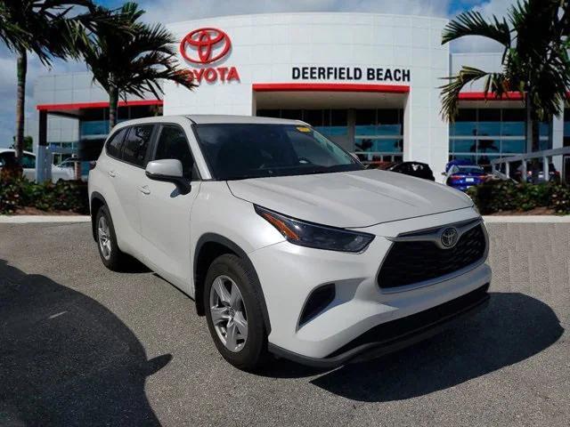 used 2023 Toyota Highlander car, priced at $33,345