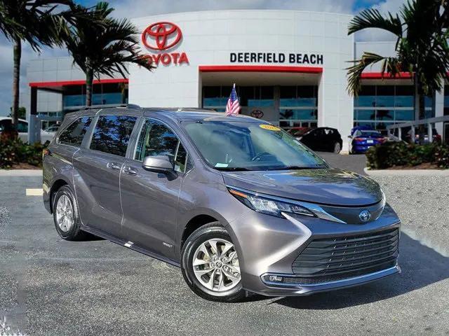 used 2021 Toyota Sienna car, priced at $34,395