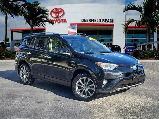 used 2017 Toyota RAV4 Hybrid car, priced at $18,495