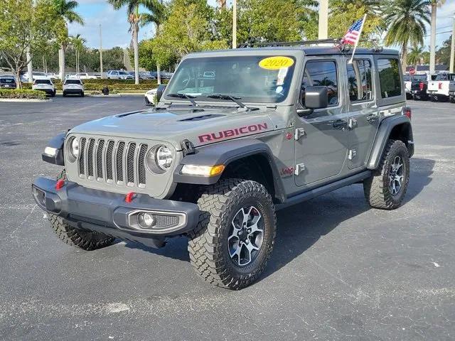 used 2020 Jeep Wrangler Unlimited car, priced at $35,295