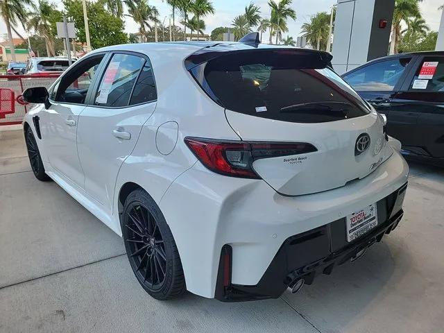 new 2025 Toyota GR Corolla car, priced at $47,598