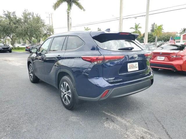 used 2023 Toyota Highlander car, priced at $38,495