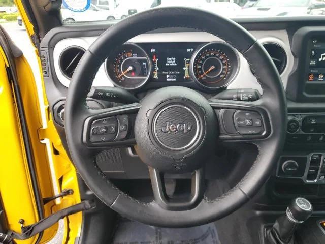 used 2021 Jeep Wrangler Unlimited car, priced at $28,695