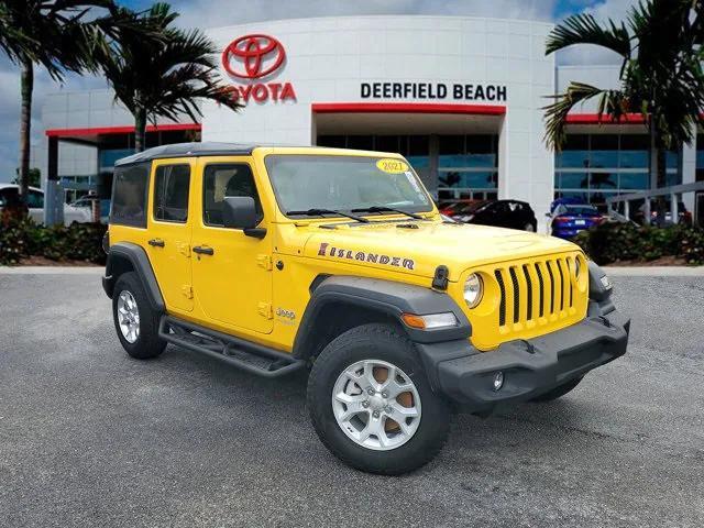used 2021 Jeep Wrangler Unlimited car, priced at $28,699