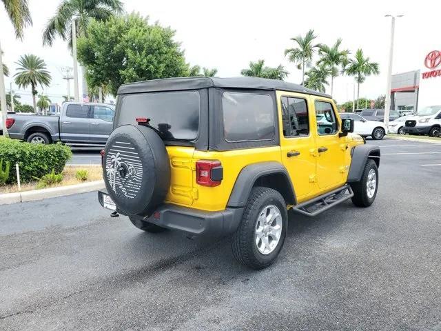 used 2021 Jeep Wrangler Unlimited car, priced at $28,695