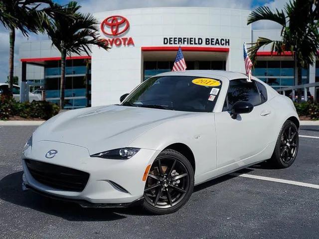 used 2017 Mazda MX-5 Miata RF car, priced at $21,996
