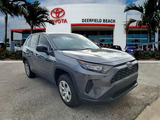 used 2022 Toyota RAV4 car, priced at $24,595