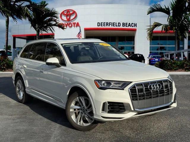 used 2020 Audi Q7 car, priced at $28,495