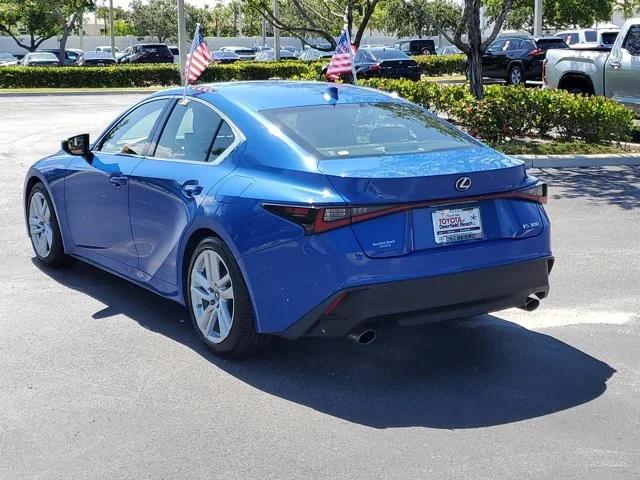 used 2021 Lexus IS 300 car, priced at $31,295