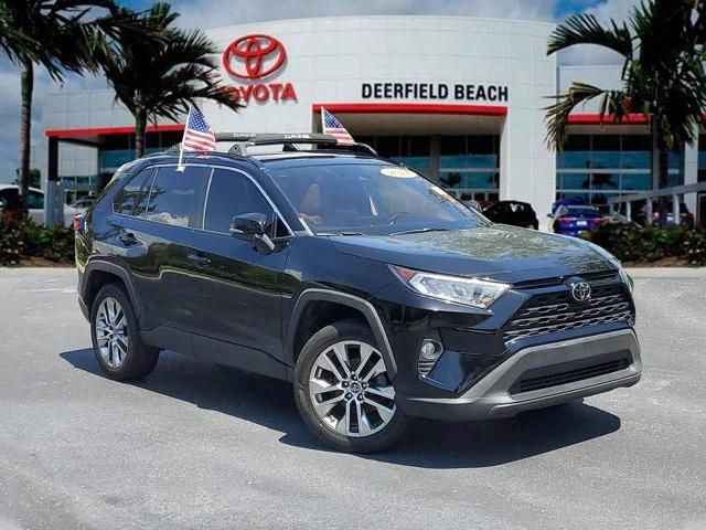 used 2021 Toyota RAV4 car, priced at $17,495