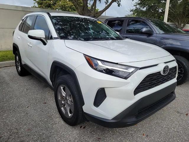 used 2022 Toyota RAV4 car, priced at $28,595