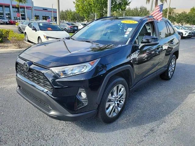 used 2021 Toyota RAV4 car, priced at $25,595