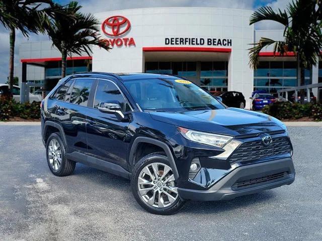 used 2021 Toyota RAV4 car, priced at $25,595