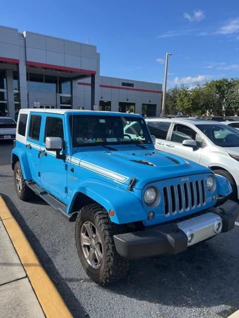 used 2017 Jeep Wrangler Unlimited car, priced at $23,997