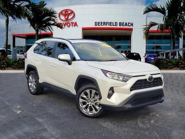 used 2021 Toyota RAV4 car, priced at $25,995