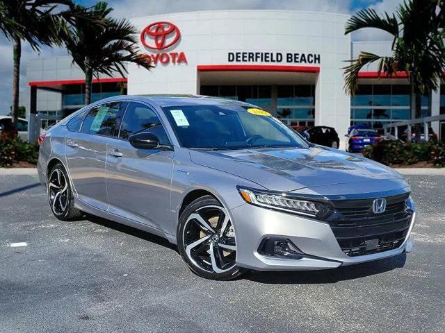 used 2022 Honda Accord Hybrid car, priced at $24,395