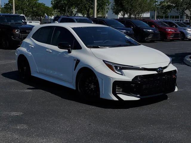 new 2025 Toyota GR Corolla car, priced at $42,318