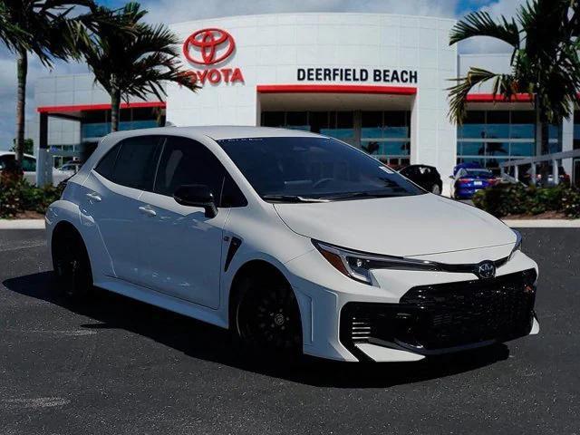 new 2025 Toyota GR Corolla car, priced at $42,318