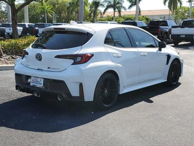 new 2025 Toyota GR Corolla car, priced at $42,318