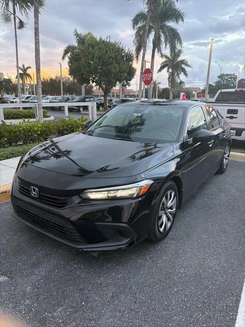 used 2022 Honda Civic car, priced at $18,363