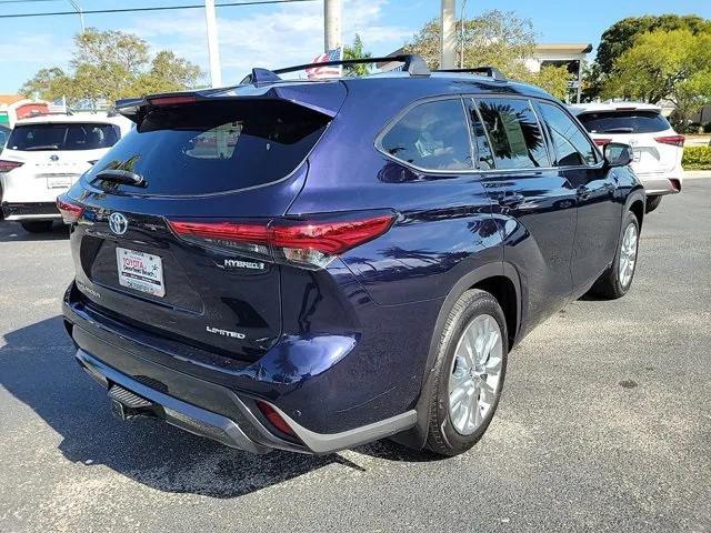 used 2022 Toyota Highlander Hybrid car, priced at $42,595