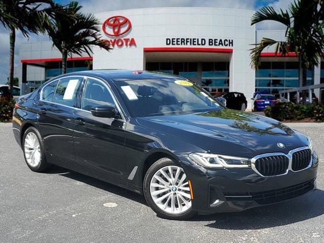 used 2021 BMW 530 car, priced at $26,749