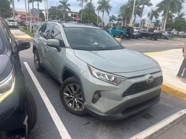 used 2021 Toyota RAV4 car, priced at $23,895