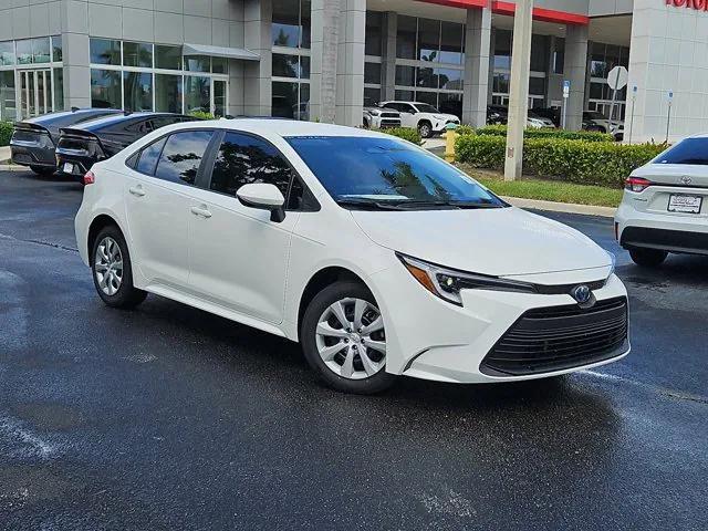 new 2025 Toyota Corolla Hybrid car, priced at $24,661