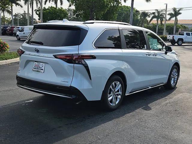 new 2025 Toyota Sienna car, priced at $50,825