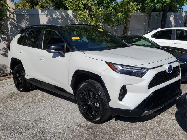 used 2023 Toyota RAV4 Hybrid car, priced at $34,995