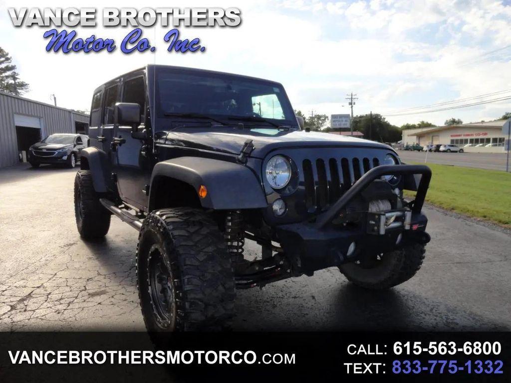 used 2016 Jeep Wrangler Unlimited car, priced at $17,995