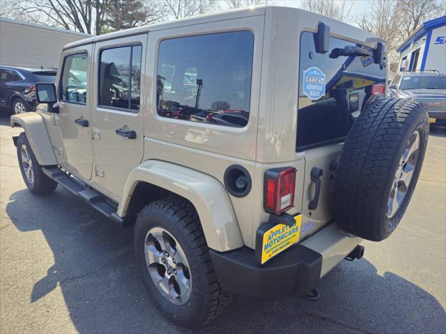 used 2016 Jeep Wrangler Unlimited car, priced at $20,495