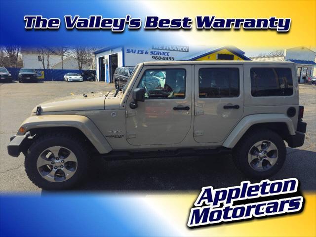 used 2016 Jeep Wrangler Unlimited car, priced at $20,495