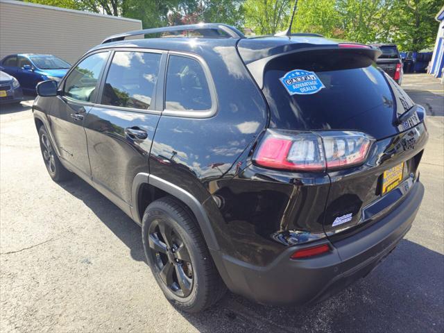 used 2021 Jeep Cherokee car, priced at $21,995