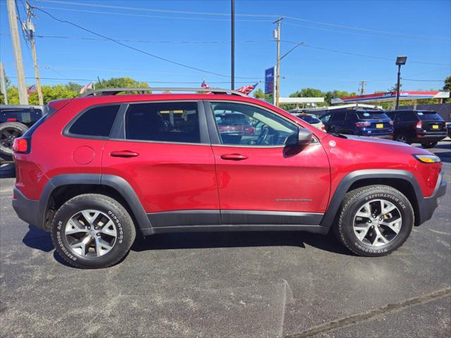 used 2017 Jeep Cherokee car, priced at $17,995