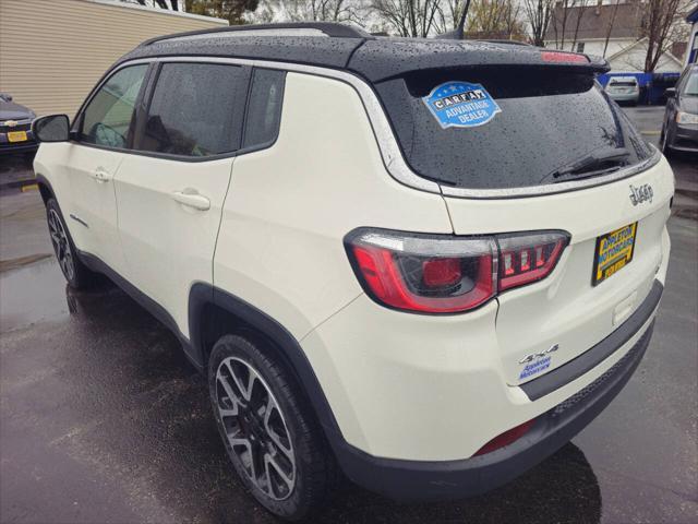 used 2018 Jeep Compass car, priced at $17,995