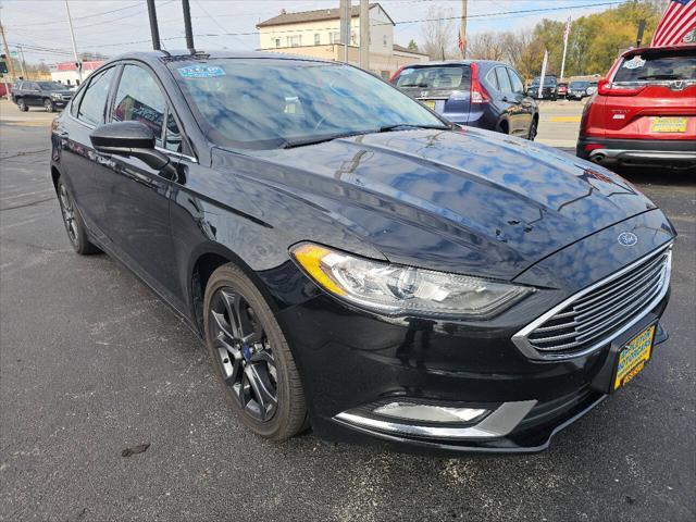 used 2018 Ford Fusion car, priced at $15,495