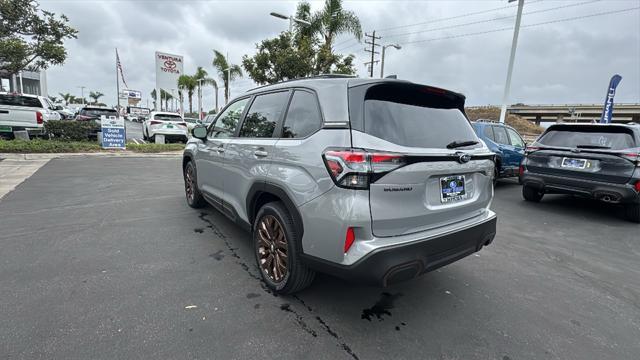 new 2025 Subaru Forester car, priced at $37,223