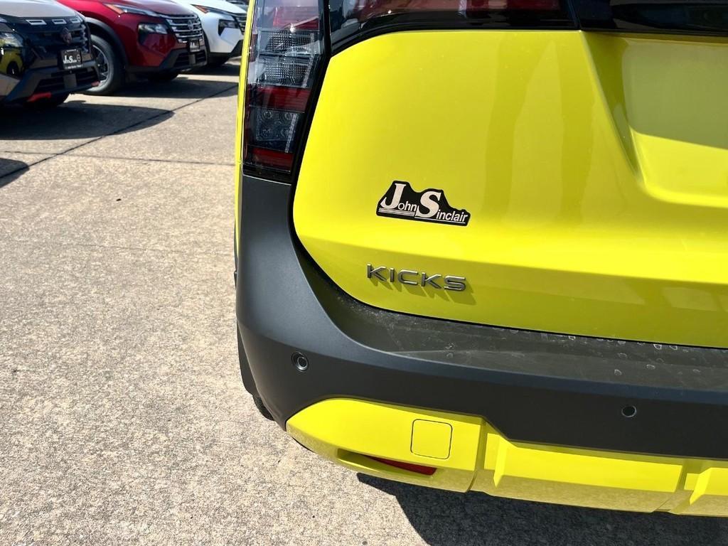 new 2025 Nissan Kicks car, priced at $27,804