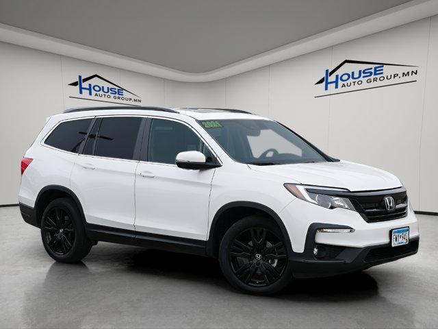 used 2021 Honda Pilot car, priced at $38,995