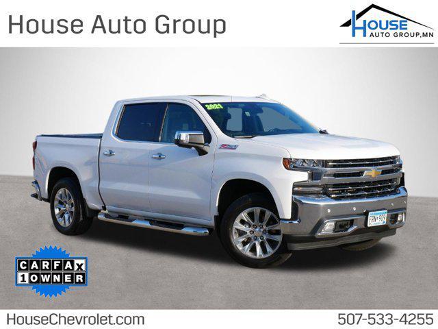 used 2021 Chevrolet Silverado 1500 car, priced at $36,490