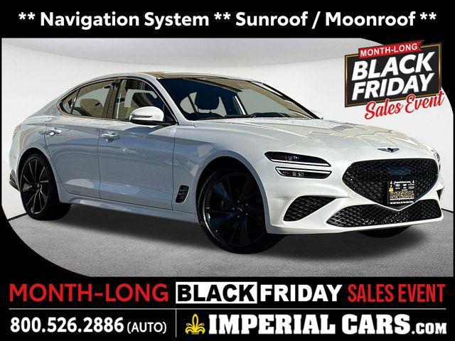 used 2023 Genesis G70 car, priced at $29,977