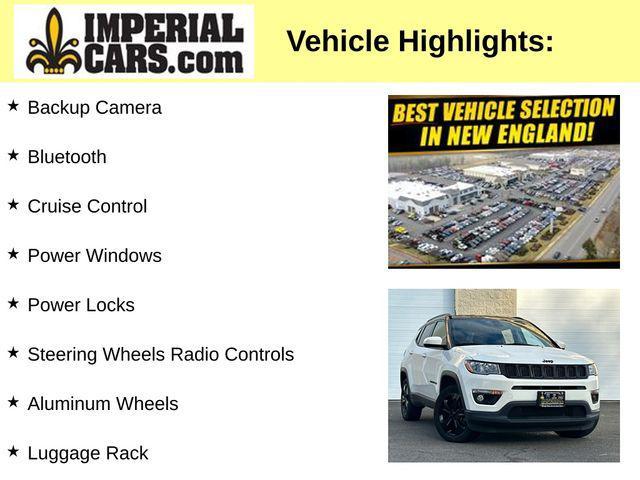 used 2018 Jeep Compass car, priced at $17,477