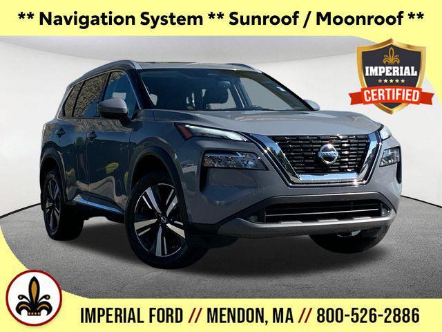 used 2021 Nissan Rogue car, priced at $27,647