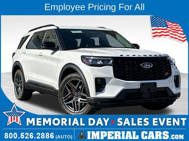 new 2025 Ford Explorer car, priced at $57,058