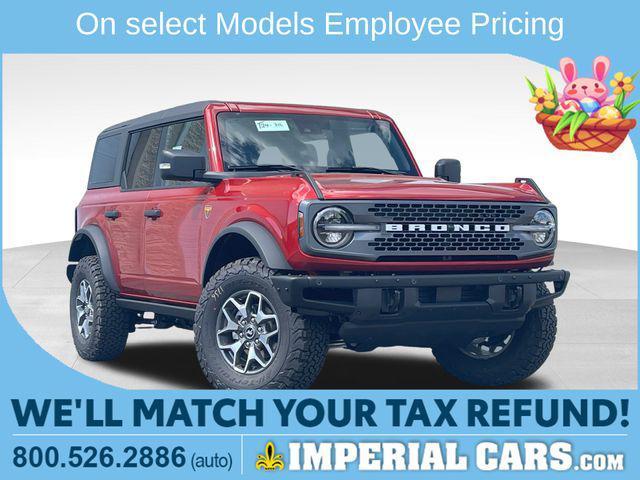 new 2024 Ford Bronco car, priced at $57,528