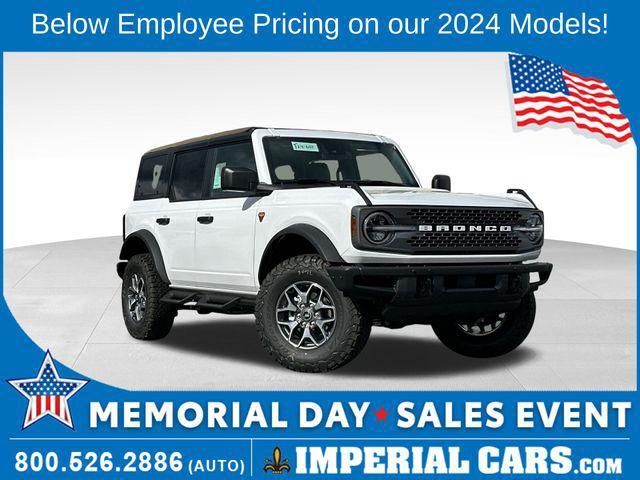 new 2024 Ford Bronco car, priced at $54,628